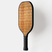 De look van Lacquer Wicker Basketweve Texture Pickleball Paddle (Links)