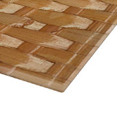 De look van Lacquer Wicker Basketweve Texture Snijplank (Hoek)