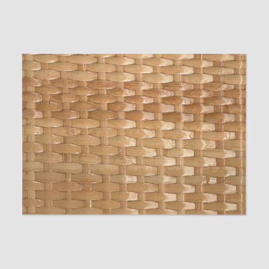 De look van Lacquer Wicker Basketweve Texture Tissuepapier (Voorkant)