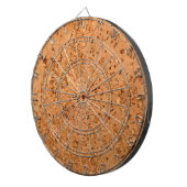 De look van Macadamia Cork Burl Wood Grain Dartbord (Voorkant Rechts)