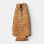 De look van Macadamia Cork Burl Wood Grain Flesjeskoeler (Achterkant)