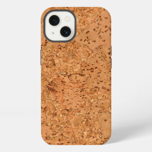 De look van Macadamia Cork Burl Wood Grain iPhone 13 Hoesje