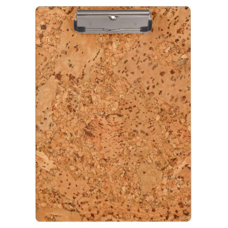 De look van Macadamia Cork Burl Wood Grain Klembord
