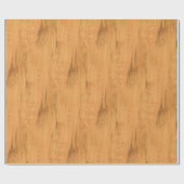 De look van Maple Wood Grain Texture Cadeaupapier (Vlak)