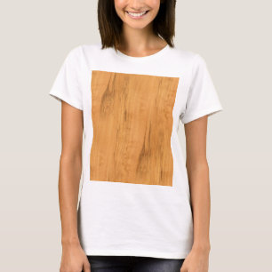 De look van Maple Wood Grain Texture T-shirt
