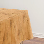 De look van Maple Wood Grain Texture Tafelkleed (Voorbeeld)