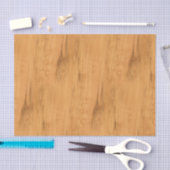 De look van Maple Wood Grain Texture Tissuepapier (Craft)