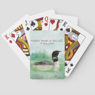 De Loon Natuur van de waterverf spreekt Vraag van  Pokerkaarten