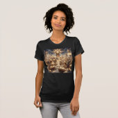 De loonadministratie van de Hemel — Goddelijke Bel T-shirt (Voorkant volledig)