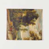 De loop naar Emmaus met Christus Wandkleed (Voorkant (horizontaal))