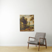 De loop naar Emmaus met Christus Wandkleed (In situ)