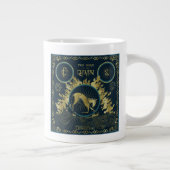 De loop van de Qilin Golden Water Tapestry Grote Koffiekop (Rechts)