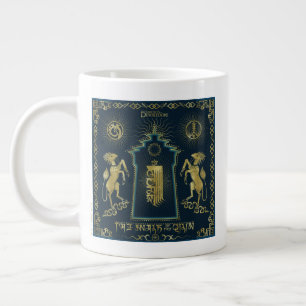 De loop van de Tapestry van de Qilin Golden Tower Grote Koffiekop