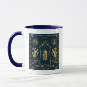 De loop van de Tapestry van de Qilin Golden Tower Mok