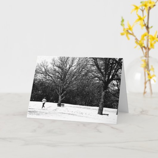 De Looppas van de ochtend Kaart (Gele Bloem)