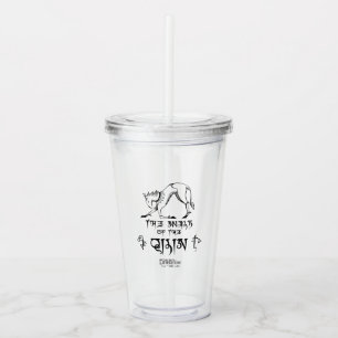 De looppas van Qilin Lijn Grafisch Acryl Drinkbeker
