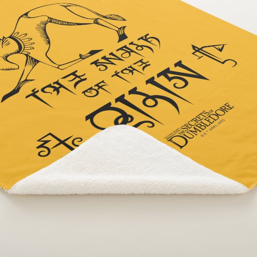 De looppas van Qilin Lijn grafisch Sherpa Deken (3/4)