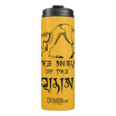 De looppas van Qilin Lijn grafisch Thermosbeker (Voorkant)