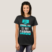 De lopende code is Mijn Cardio Coding Software T-shirt (Voorkant volledig)