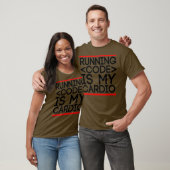 De lopende code is Mijn snel bevel CardioRUM CMD T-shirt (Unisex)