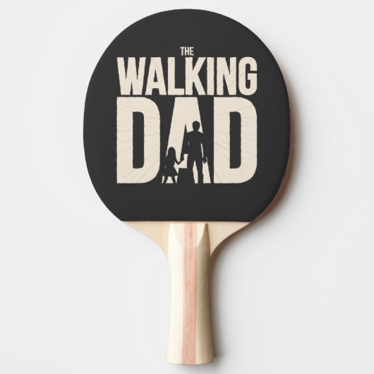 De lopende vader Funny Parody Tafeltennisbatje (Voorkant)