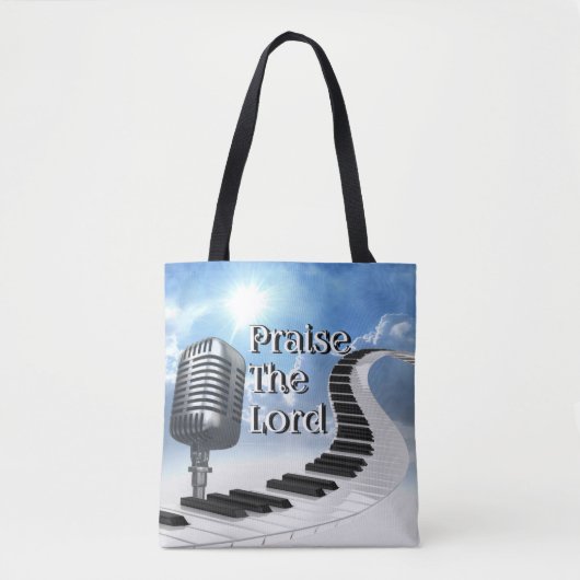 DE LORD BAG PRAISEN TOTE BAG (Voorkant)