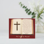 De LORD is mijn herder Briefkaart (Staand voorkant)