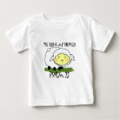 De LORD is mijn herder Psalm 23 Baby t-shirt - U (Voorkant)