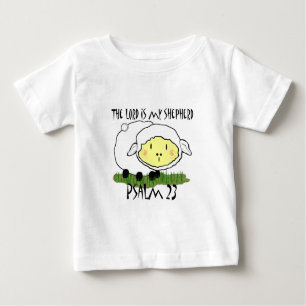 De LORD is mijn herder Psalm 23 Baby t-shirt - U