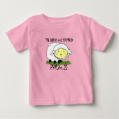 De LORD is mijn herder Psalm 23 Baby t-shirt - U (Voorkant)