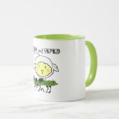 De LORD is mijn herder Psalm 23 Baby t-shirt - U Mok (Voorkant rechts)