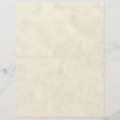 De LORD is mijn herder Psalm 23 Gepersonaliseerd Briefhoofd (Achterkant)