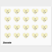 De LORD is mijn herder Psalm 23 Hart Sticker (Vel)