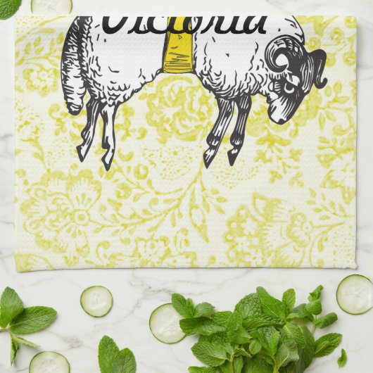 De LORD is mijn herder Psalm 23 Theedoek (Gevouwen)