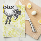 De LORD is mijn herder Psalm 23 Theedoek (Quarter Fold)