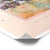 De LORD is mijn herder-Shepherd Girl Poster (Hoek)