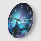 "DE LORD IS MIJN LICHT EN MIJN SALVATIE" KLIK GROTE KLOK (Hoek)