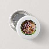 De LORD is mijn Shepherd ...Button Ronde Button 3,2 Cm (Voorkant /achterkant)