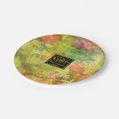 De LORD is mijn SHEPHERD-eetbijbelvers Papieren Bordje (Gekanteld)