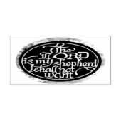 De LORD is mijn Shepherd... Houten kunststempel Rubberstempel (Afrduk)