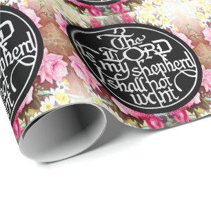 De LORD is mijn Shepherd, ik zal niet willen Cadeaupapier