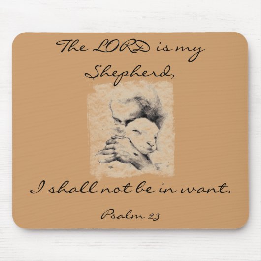 De LORD is mijn Shepherd Muismat (Voorkant)