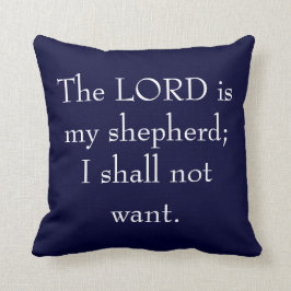 De LORD is mijn Shepherd Pillow Kussen