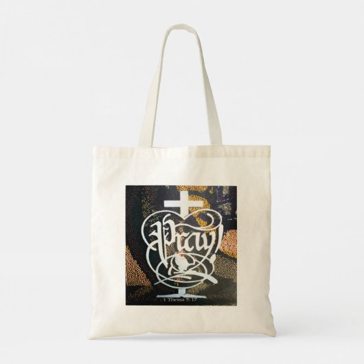 De LORD is mijn Shepherd.. X CANVAS TAS (Achterkant)