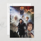 DE LORD VAN DE Collage van het Karakter van het Ka Briefkaart (Voorkant / Achterkant)