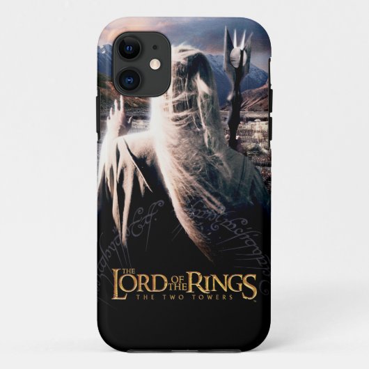 DE LORD VAN DE RINGS: TT Saruman Movie Poster Case-Mate iPhone Case (Achterkant)