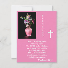 De LORD zegene je! Wenskaart