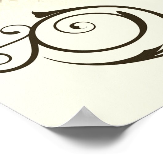 De LORD's PRAYER als Taught van Jesus 1876 Poster (Hoek)