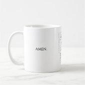 De Lord's Prayer Cup Koffiemok (Links)