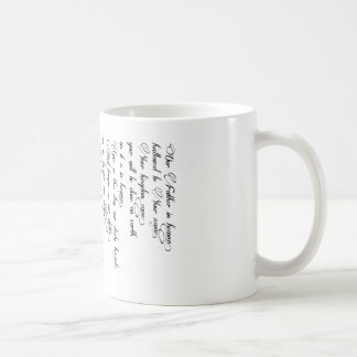 De Lord's Prayer Cup Koffiemok